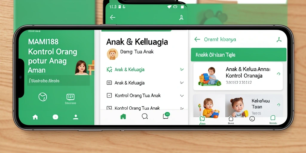 Antarmuka MAMI188 yang sederhana dan intuitif untuk kontrol orang tua.