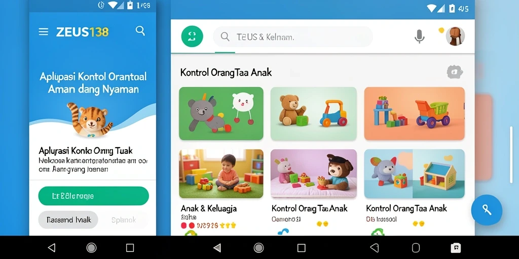 Tampilan antarmuka ZEUS138 yang ramah pengguna dan informatif.