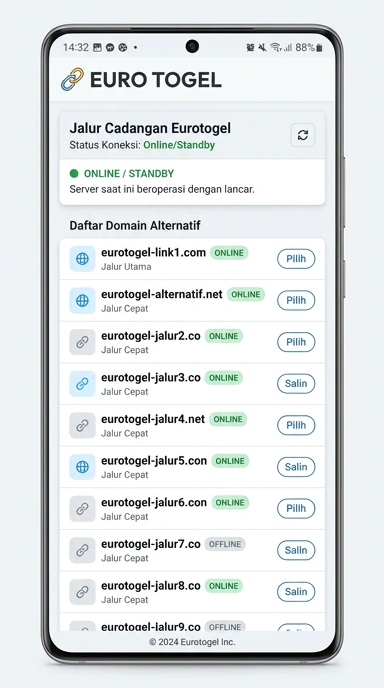Link Alternatif Eurotogel untuk Pengguna Android di Indonesia